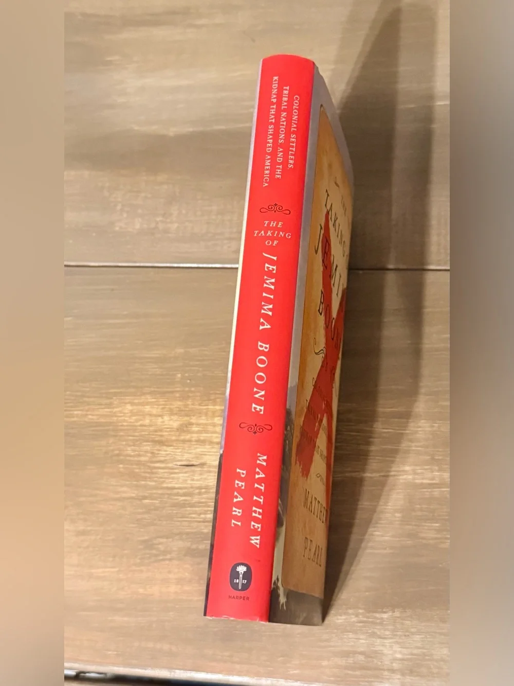 The Taking of Jemima Boone Matthew Pearl Hardcover Dust Jacket Historical Book